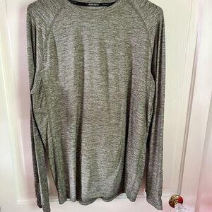 Russell Athletic Men's Green  Long Sleeve Shirt medical